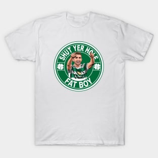 Shut Yer Hole Fat Boy (Greg Taylor Glasgow Celtic) T-Shirt